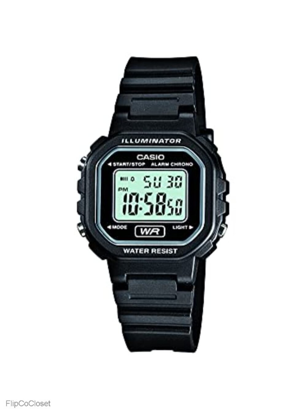 Casio Women's Digital Watch - Water Resistant LED Light